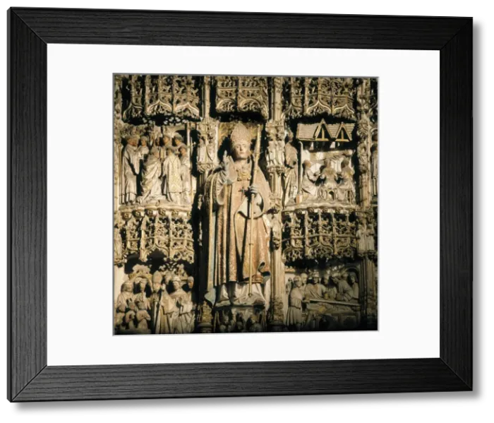 Framed Print : COLONIA, Francisco de ( -1542). SPAIN. Burgos. Church Framed Print : COLONIA, Francisco de ( -1542). SPAIN. Burgos. Church