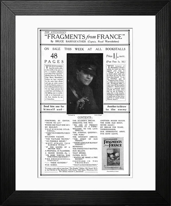 Framed Print : Fragments from France promotion Framed Print : Fragments from France promotion