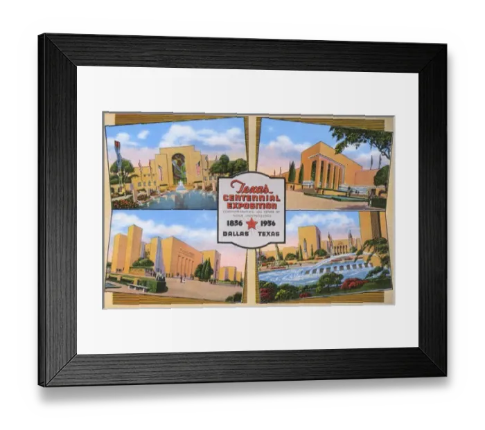 Framed Print : Centennial Exposition at Dallas, Texas, USA Framed Print : Centennial Exposition at Dallas, Texas, USA