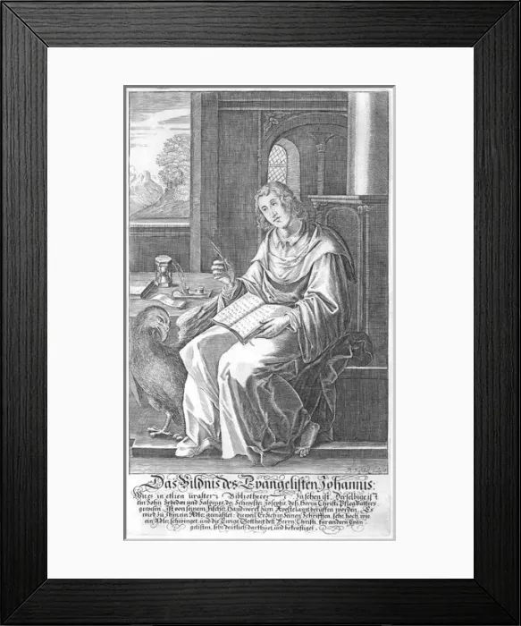 Framed Print : St John. Date: circa late 19th century Framed Print : St John. Date: circa late 19th century