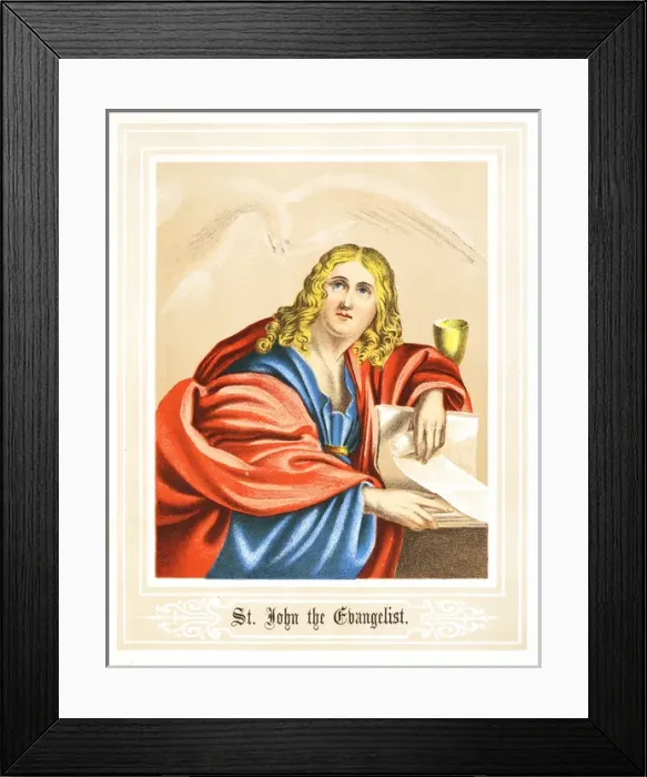 Framed Print : St John colour Framed Print : St John colour