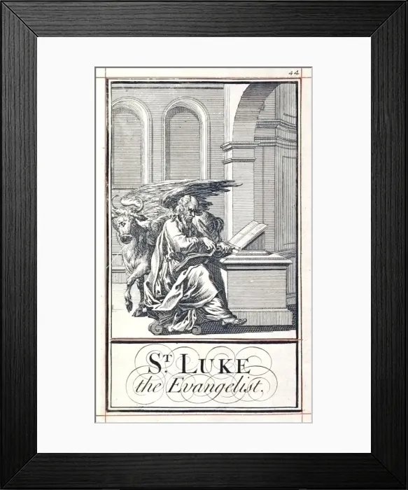 Framed Print : St Luke very serious Framed Print : St Luke very serious