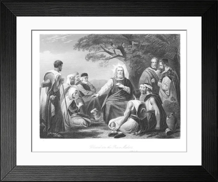 Framed Print : Blessed are the peace makers Framed Print : Blessed are the peace makers