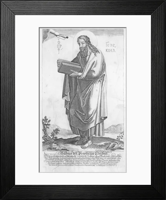 Framed Print : Ezekiel - German Framed Print : Ezekiel - German