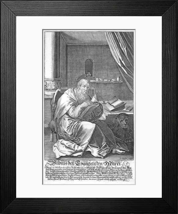 Framed Print : St John the evangelist German Framed Print : St John the evangelist German
