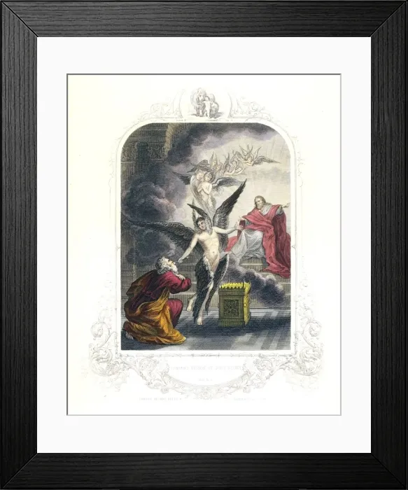 Framed Print : Angel in colour Framed Print : Angel in colour