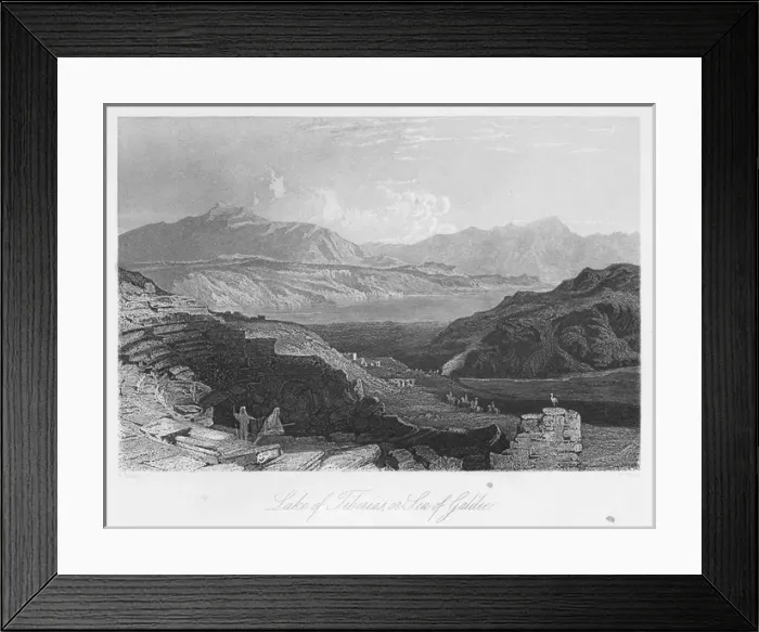 Framed Print : Lake Tiberias Framed Print : Lake Tiberias