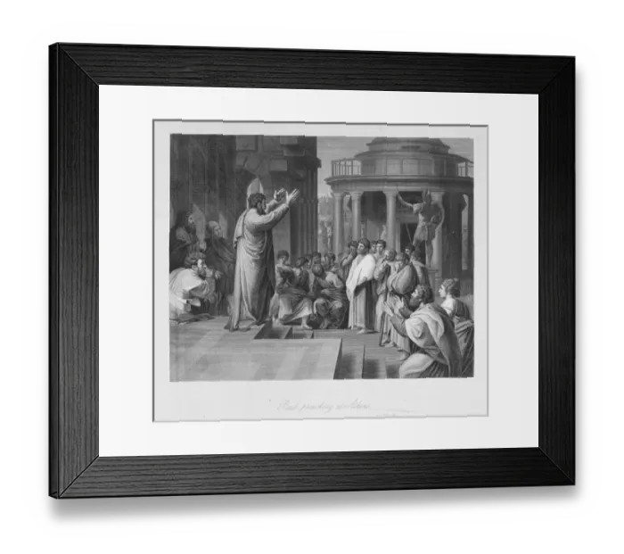 Framed Print : Paul at Athens Framed Print : Paul at Athens