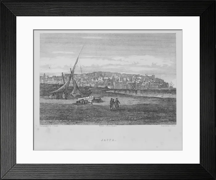 Framed Print : Jaffa. Date: circa late 19th century Framed Print : Jaffa. Date: circa late 19th century