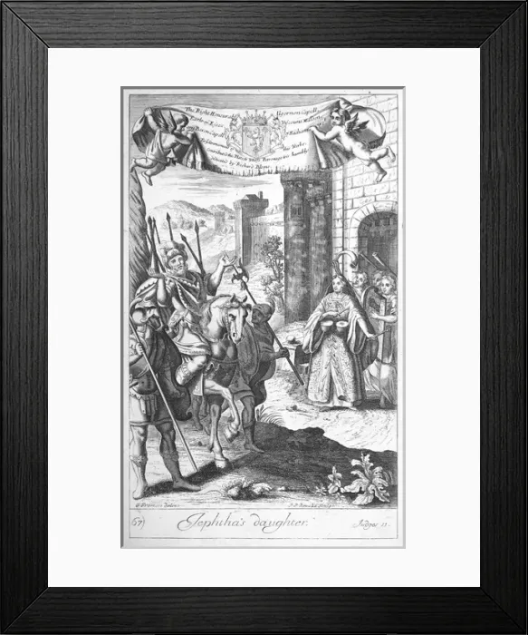 Framed Print : Jephthat ?? daughter Framed Print : Jephthat ?? daughter