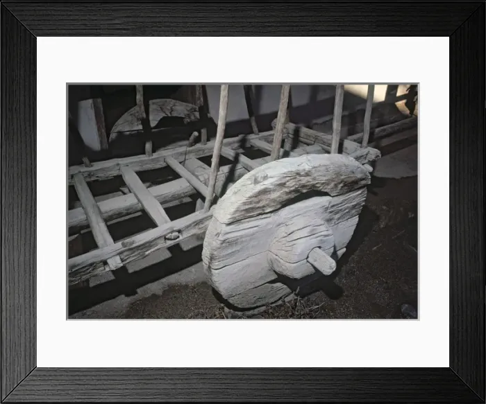 Framed Print : Cart at Kit Carson House Framed Print : Cart at Kit Carson House