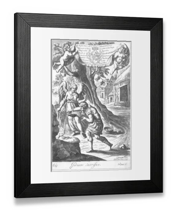 Framed Print : Gideons sacrifice Framed Print : Gideons sacrifice