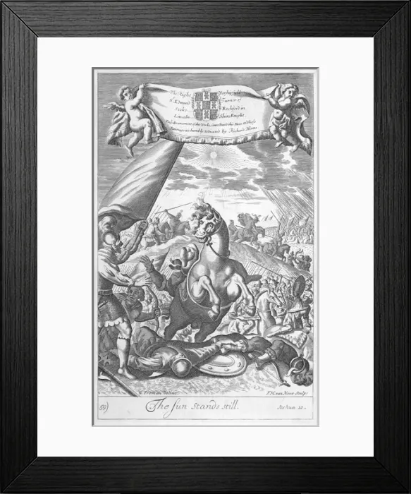 Framed Print : The sun stands still