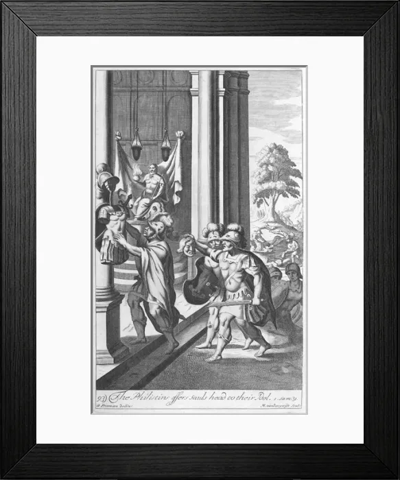 Framed Print : PhilistinesSaul Framed Print : PhilistinesSaul