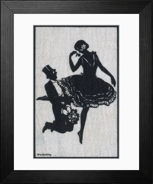Framed Print : Ballet dancer and admirer Framed Print : Ballet dancer and admirer