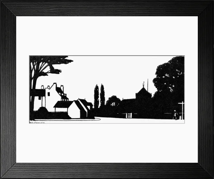 Framed Print : Silhouette design for The Orbit magazine Framed Print : Silhouette design for The Orbit magazine