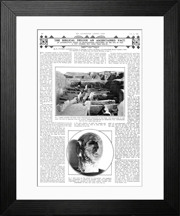 Framed Print : Archaeological excavations at Kish, Mespotamia, Iraq Framed Print : Archaeological excavations at Kish, Mespotamia, Iraq