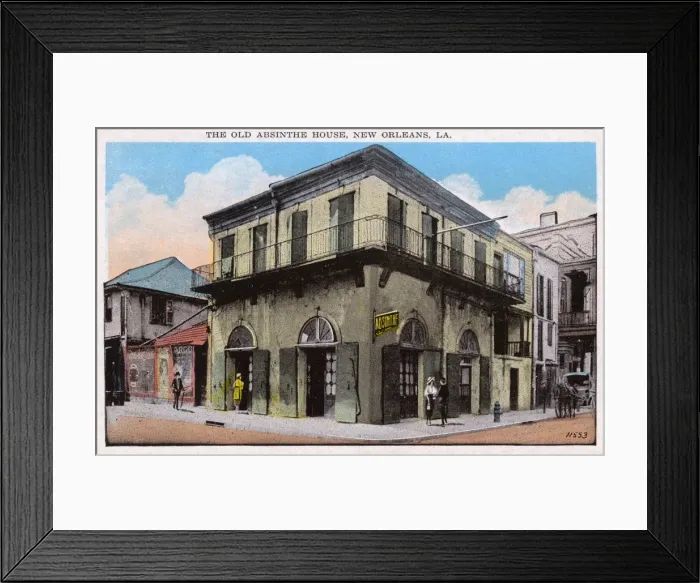 Framed Print : Old Absinthe House, New Orleans, Louisiana, USA Framed Print : Old Absinthe House, New Orleans, Louisiana, USA