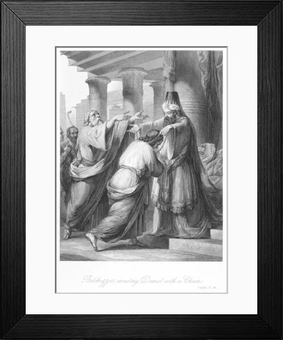 Framed Print : The anointing of David Framed Print : The anointing of David