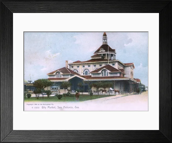 Framed Print : City Market, San Antonio, Texas, USA Framed Print : City Market, San Antonio, Texas, USA