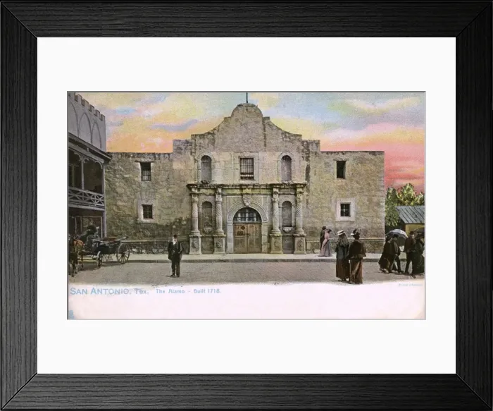 Framed Print : The Alamo, San Antonio, Texas, USA Framed Print : The Alamo, San Antonio, Texas, USA