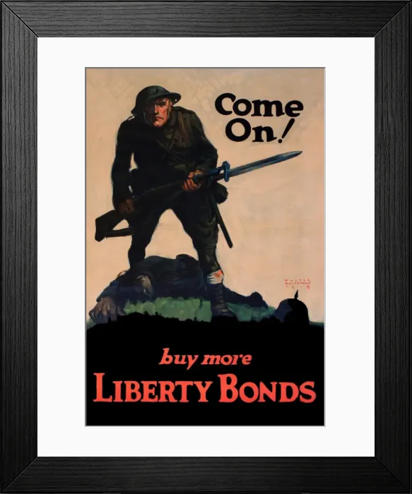 Framed Print : WWI Poster, Buy More Liberty Bonds Framed Print : WWI Poster, Buy More Liberty Bonds