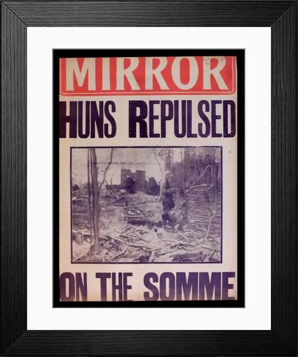 Framed Print : WWI News Vendors Stand Poster Framed Print : WWI News Vendors Stand Poster