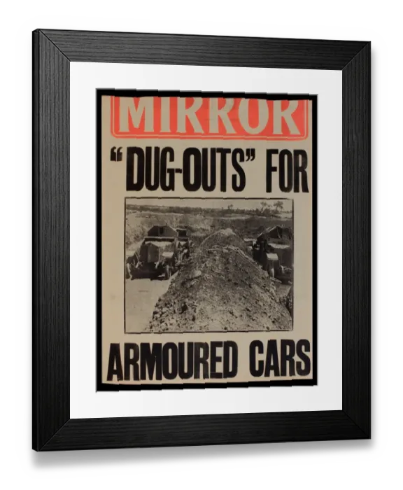 Framed Print : WWI News Vendors Stand Poster Framed Print : WWI News Vendors Stand Poster