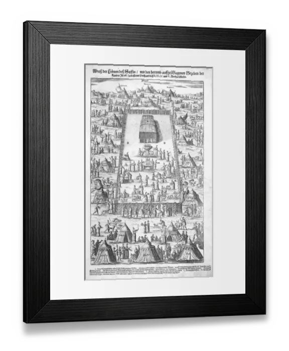 Framed Print : German - a city with the ARK Framed Print : German - a city with the ARK