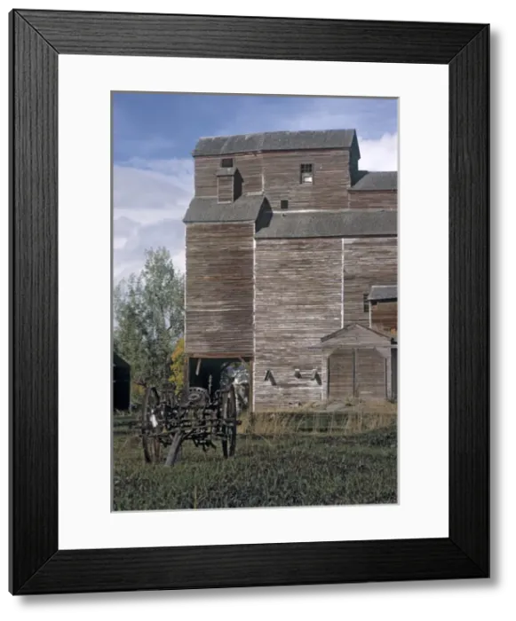 Framed Print : 19th Century Wooden Flour Mill Framed Print : 19th Century Wooden Flour Mill