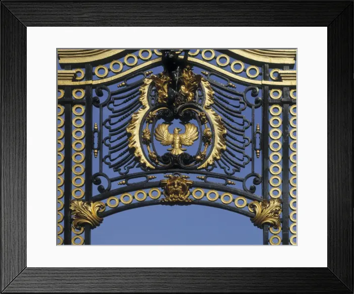 Framed Print : Australia Gate Wrought Ironwork Framed Print : Australia Gate Wrought Ironwork