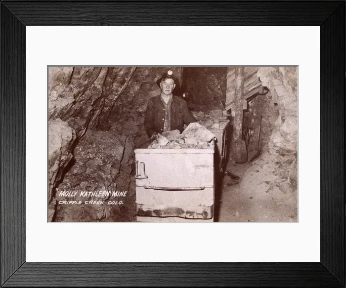 Framed Print : Molly Kathleen Mine, Cripple Creek, Colorado, USA Framed Print : Molly Kathleen Mine, Cripple Creek, Colorado, USA
