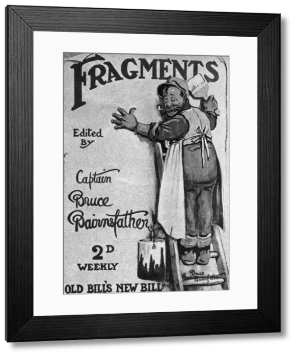 Framed Print : Fragments magazine poster Framed Print : Fragments magazine poster