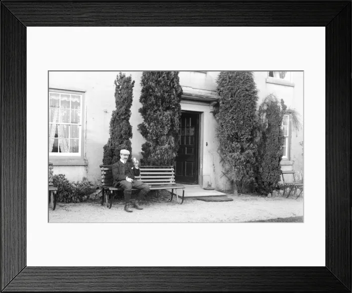 Framed Print : Peveril Hotel, Dovedale Framed Print : Peveril Hotel, Dovedale