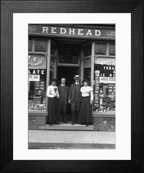 Framed Print : Redheads shop, Coniston Framed Print : Redheads shop, Coniston