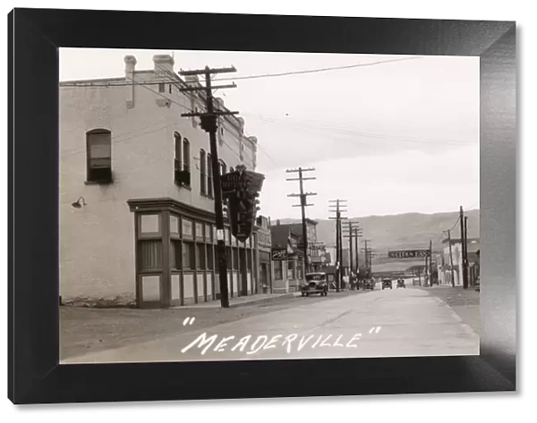 View of Meaderville, Butte, Montana, USA