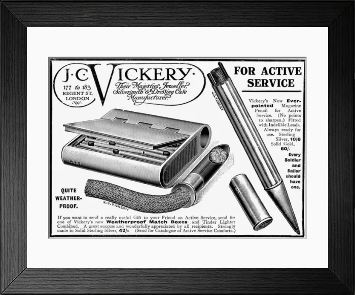 Framed Print : Useful gifts for serving soldiers and sailors - WW1 Framed Print : Useful gifts for serving soldiers and sailors - WW1