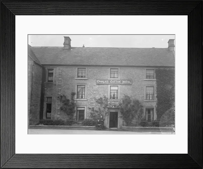 Framed Print : Charles Cotton Hotel, Hartington, Peak District Framed Print : Charles Cotton Hotel, Hartington, Peak District