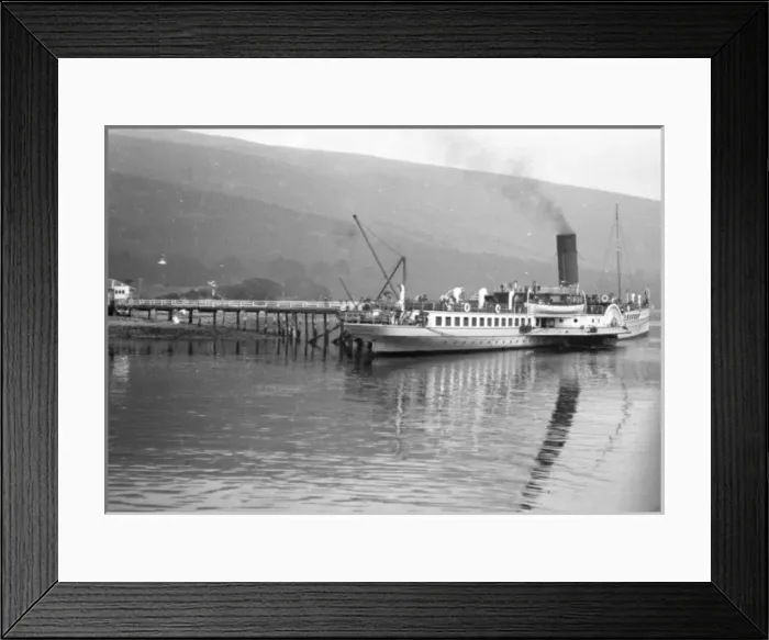 Framed Print : Clyde paddle steamer Framed Print : Clyde paddle steamer