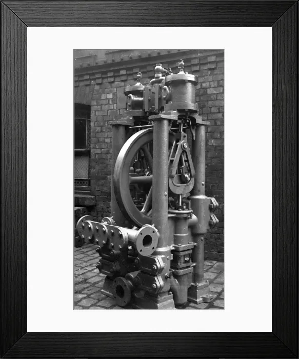 Framed Print : Factory fire pump Framed Print : Factory fire pump