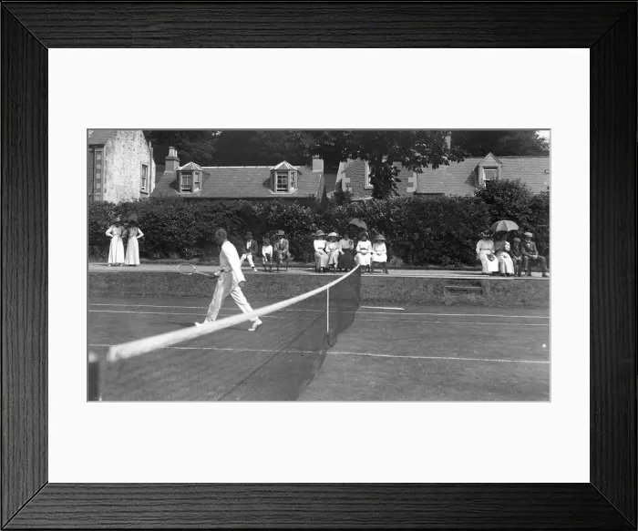 Framed Print : Edwardian tennis match Framed Print : Edwardian tennis match