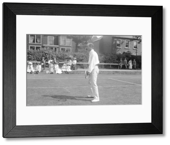 Framed Print : Edwardian tennis match Framed Print : Edwardian tennis match