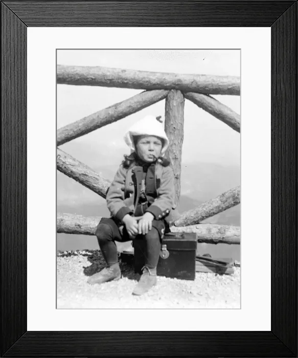 Framed Print : Portrait of a boy at Schneeberg, Austria Framed Print : Portrait of a boy at Schneeberg, Austria