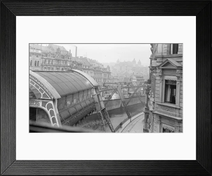 Framed Print : View from Weidenhof Hotel, Elberfeld Framed Print : View from Weidenhof Hotel, Elberfeld