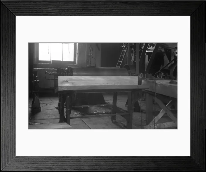 Framed Print : Hardening machine at Battersbys hatworks Framed Print : Hardening machine at Battersbys hatworks