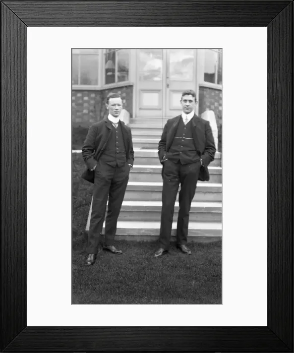 Framed Print : Two prosperous men Framed Print : Two prosperous men