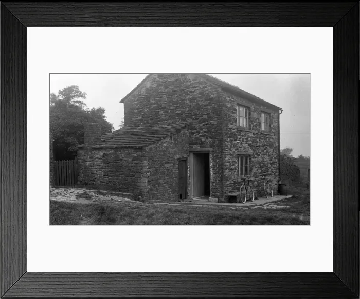 Framed Print : Stone built workers house Framed Print : Stone built workers house