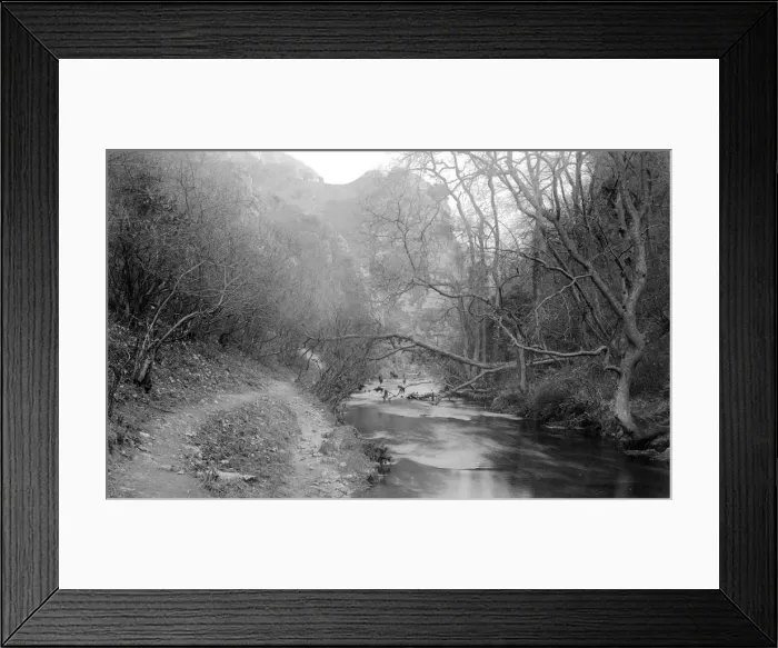 Framed Print : Dovedale - the river Framed Print : Dovedale - the river