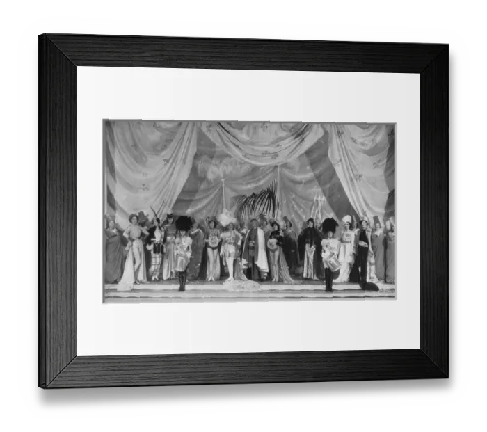 Framed Print : Folies de Femmes at the French Casino, New York Framed Print : Folies de Femmes at the French Casino, New York
