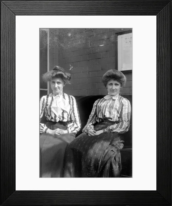 Framed Print : May and Elsie Framed Print : May and Elsie